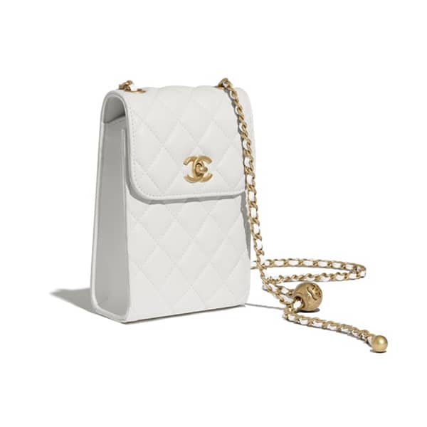 2021クルーズ新作★シャネル★フォン ケース ラムスキン AP1448 B02916 10601